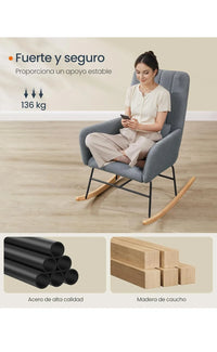 Silla Mecedora con reposacabezas