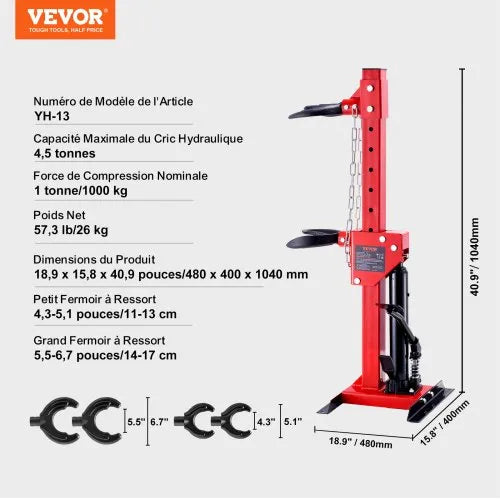 Compresor hidráulico de resortes - VEVOR
