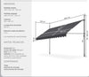 Toldo plegable para balcón