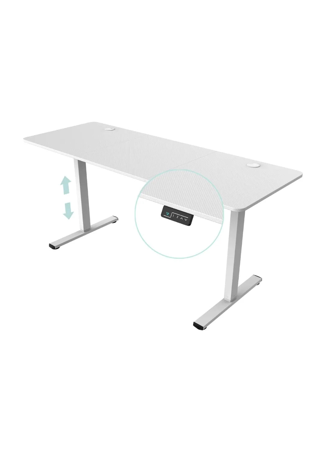 Mesa Elevable Eléctrica 73-118cm, Mars Gaming MGD