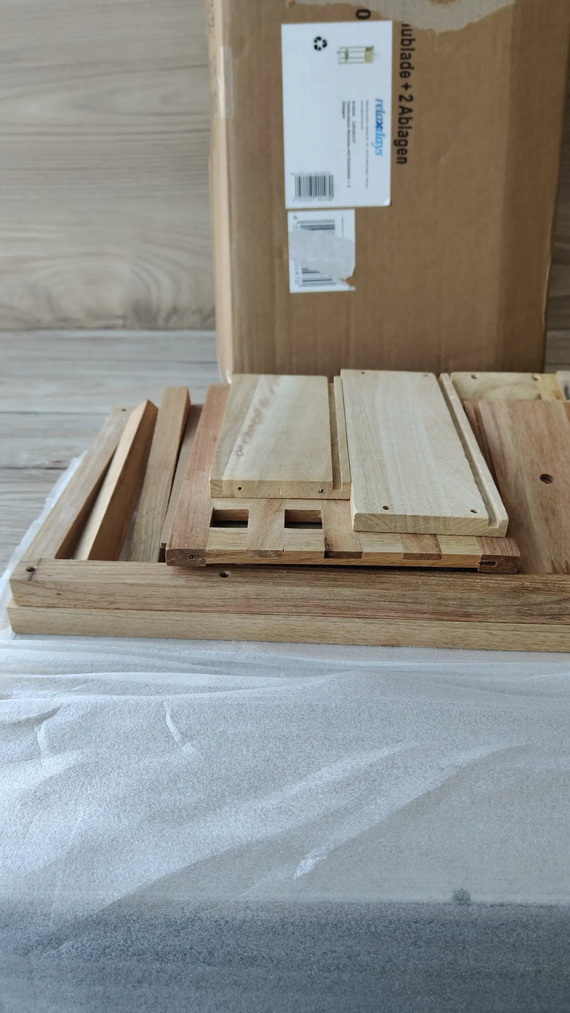 Mesa para teléfono con cajón