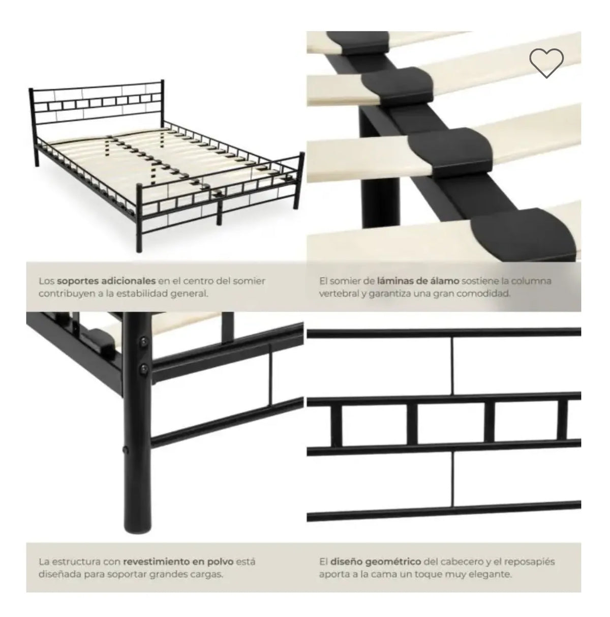 Cama de matrimonio