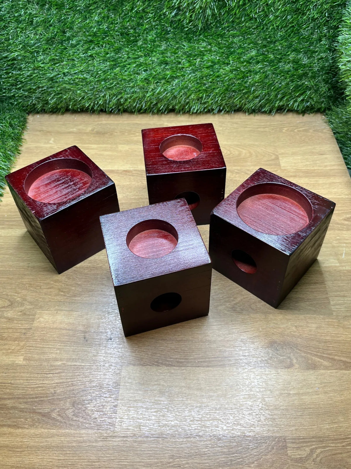 Set de 4 Elevadores Mesa Relaxdays