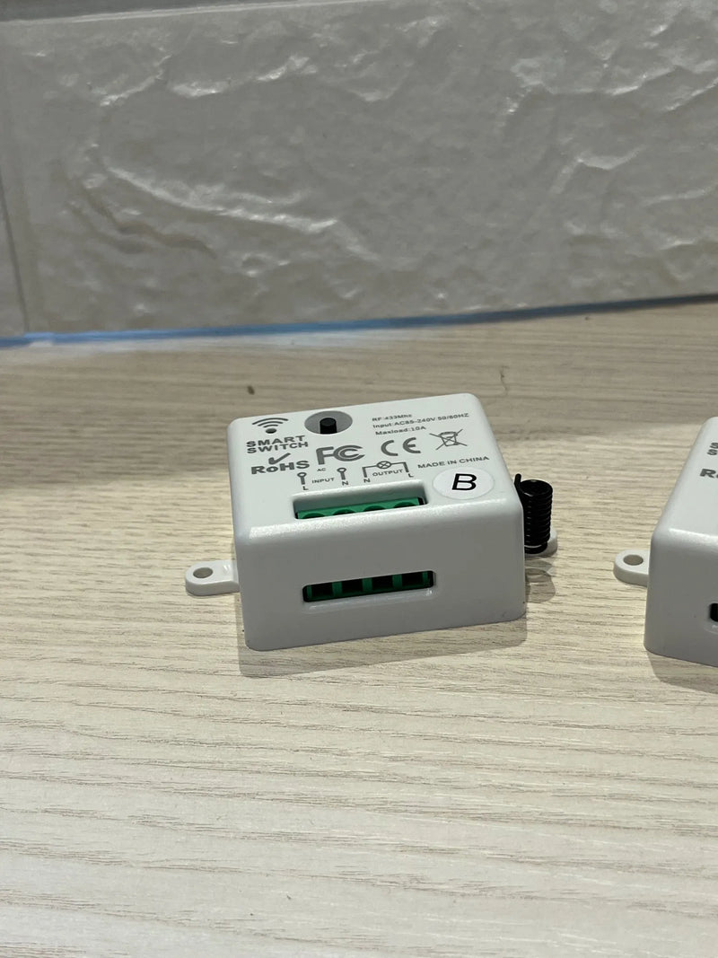 Kit de 2 interruptores inalámbricos de ida y vuelta