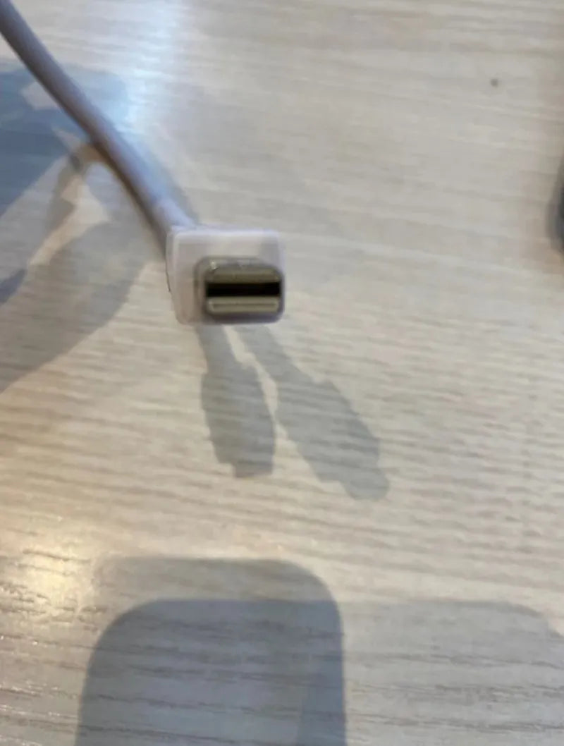 Adaptador de Mini DisplayPort a HDMI, color blanco