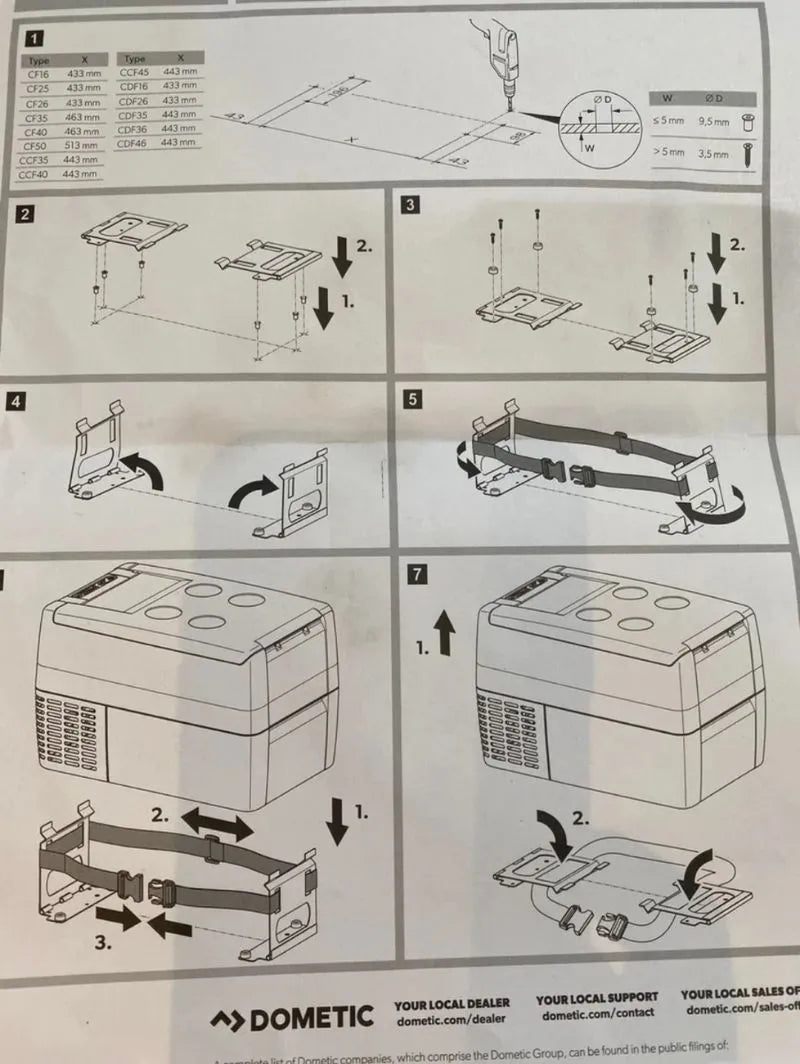 Kit de fijación