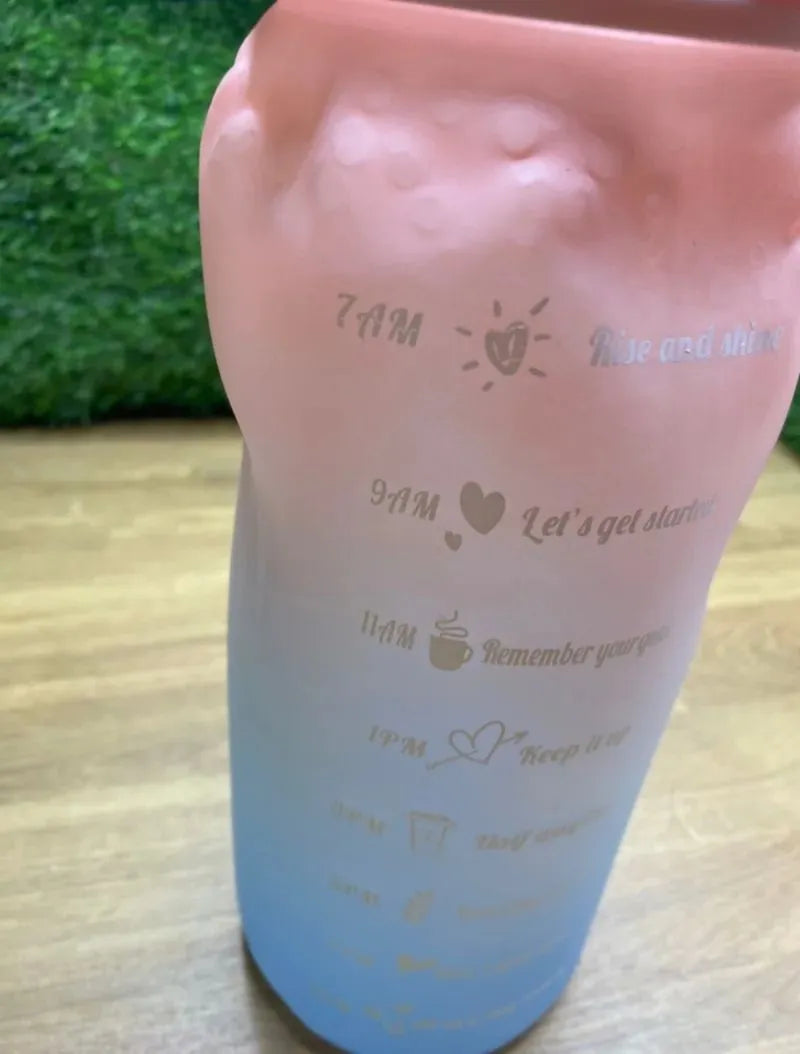 Botella de Agua Deportiva 2L