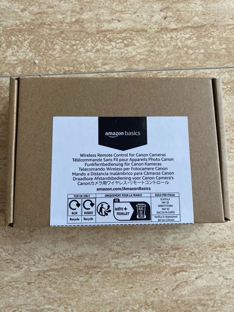 Amazon Basics Obturador remoto para Canon
