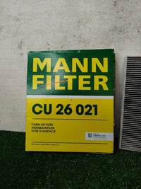 MANN-FILTER CU 26 021 Filtro de aire de cabina