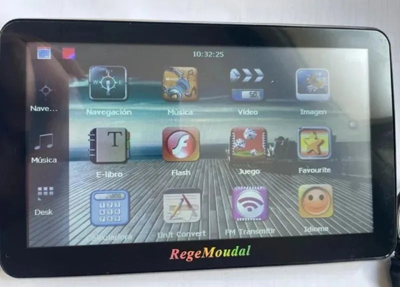 navegación por satélite coche GPS