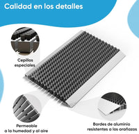 Felpudo de aluminio para entrada de casa - West