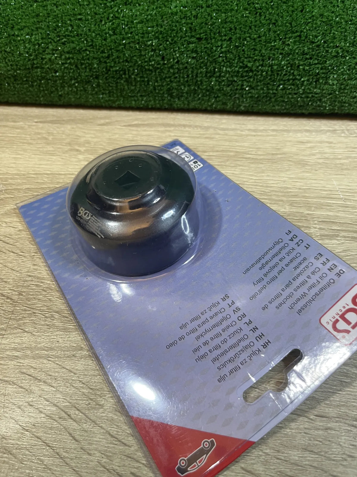 Llave de filtros de aceite BGS