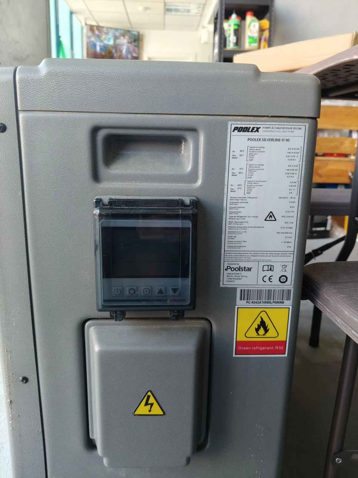 Bomba de Calor para Piscina Silenciosa - POOLEX