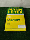 MANN-FILTER C 27 009 Filtro de aire - para Automóv