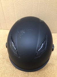 Casco Moto Negro Visera