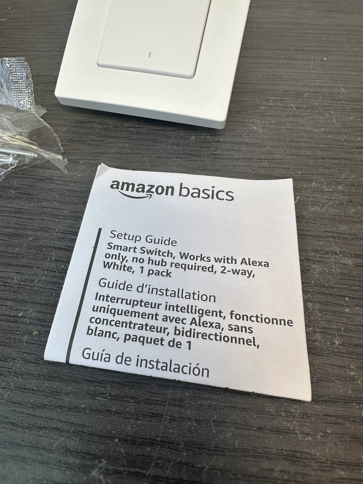 Interruptor Inteligente Amazon Basics