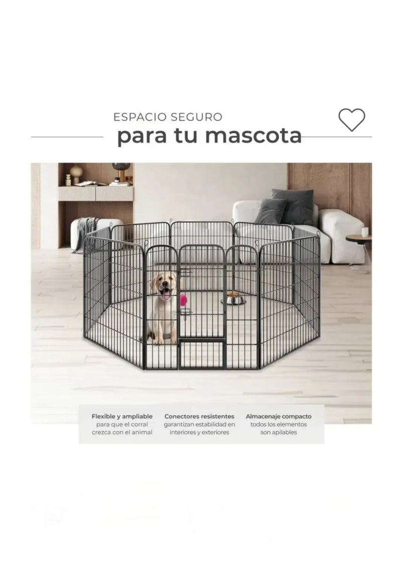 parque para cachorros LISA 80 cm