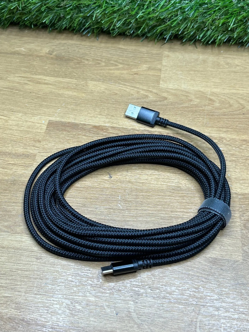 Cable de carga USB C extra largo de 5M