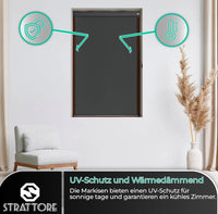 Toldo vertical extensible enrollable -