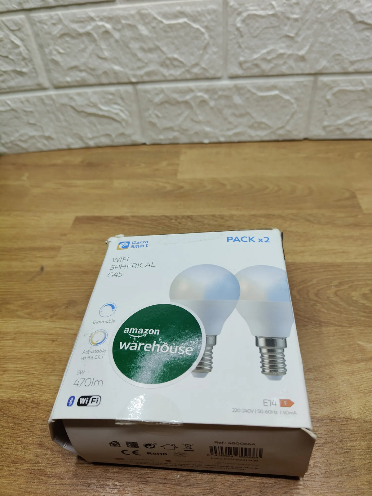 Pack 2 bombilla LED Garza
