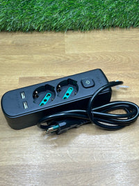 Enchufe múltiple con Interruptor y Cable Vimar