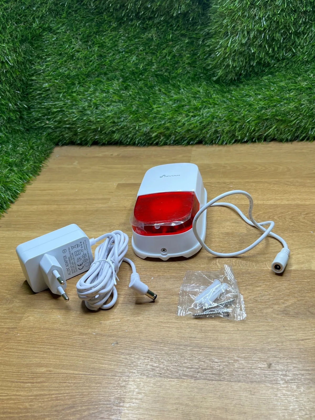 Sirena inalámbrica compatible con sistema de alarma Nivian