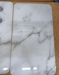 Placas cobertoras de vidrio universales Mármol 2 u