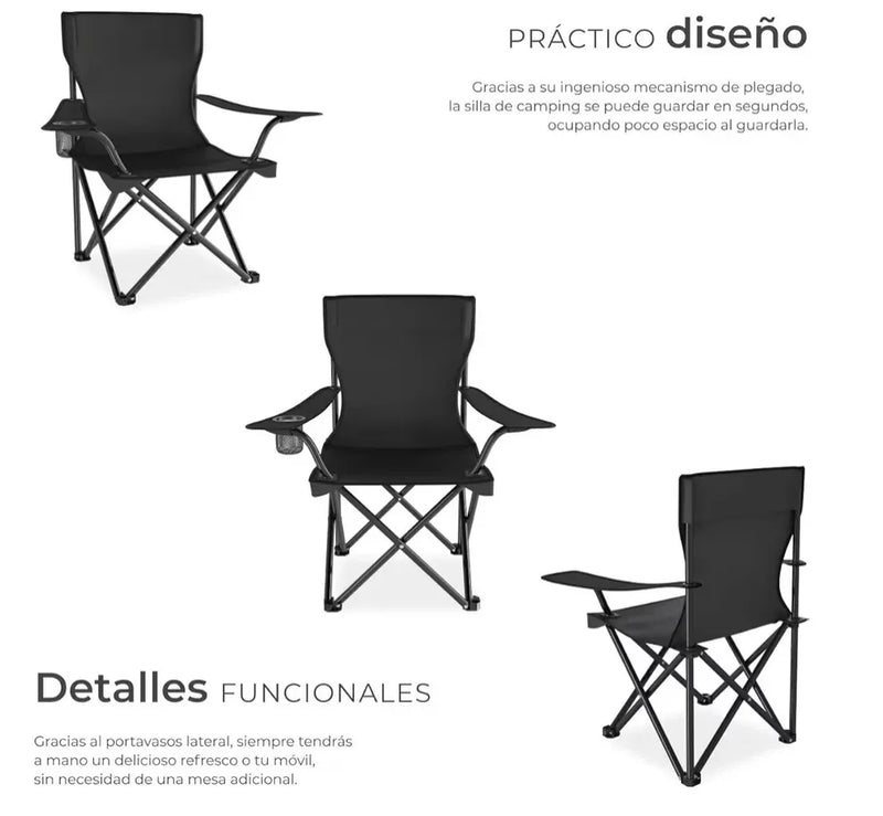 Sillas plegables de camping