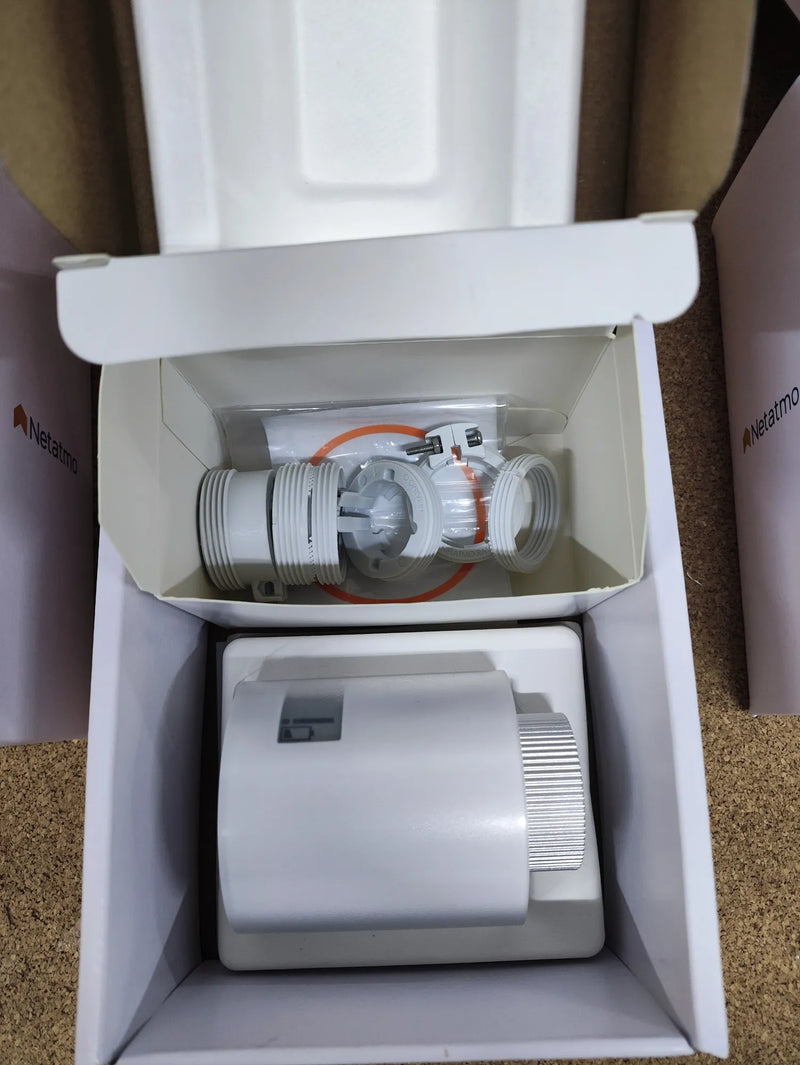 Pack de 3 Cabezales Termostáticos Inteligentes NETATMO