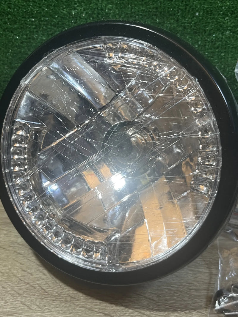 Faros delanteros para motocicleta Qiilu