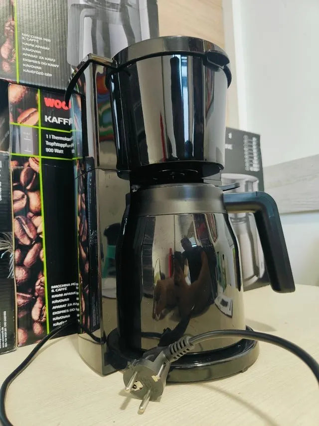 Cafetera - Woolworth 1L Jarra, funcion antigoteo