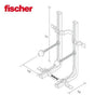 Soporte de fijación de inodoro - Fischer