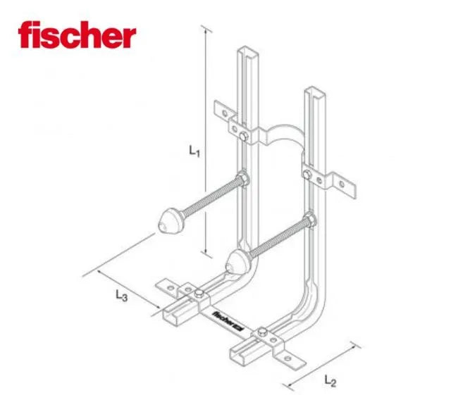 Soporte de fijación de inodoro - Fischer