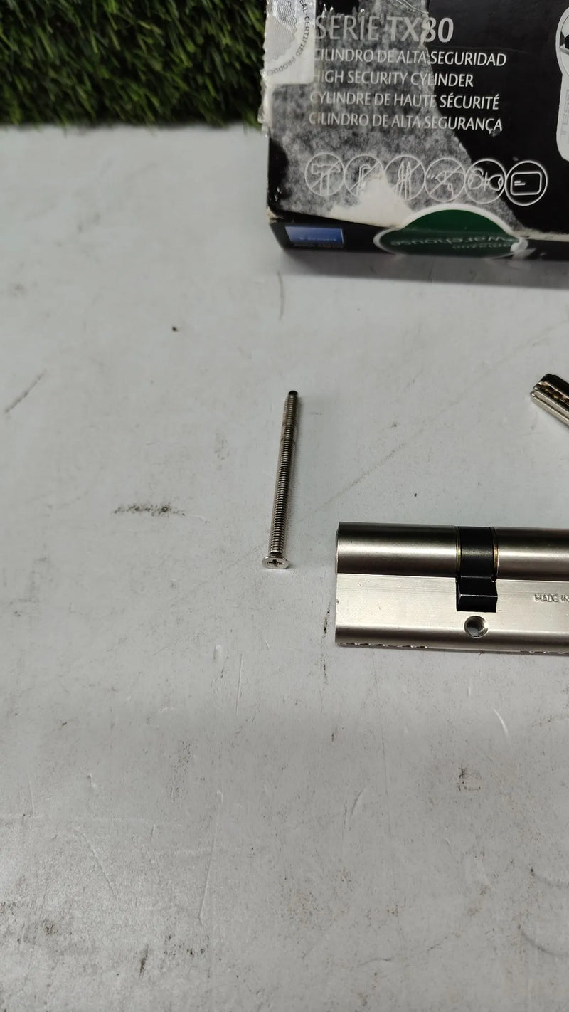 Cilindro europeo T60, 35 x 35 mm