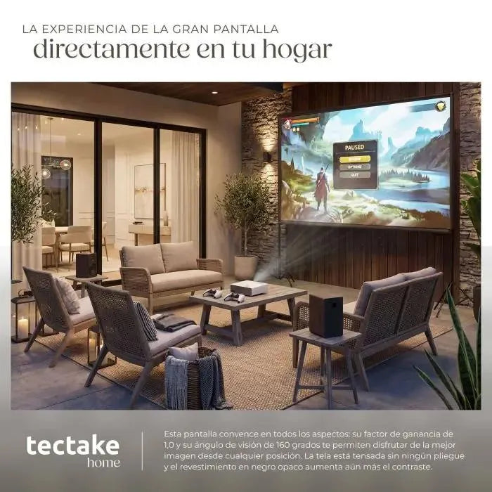 Pantalla para proyector portátil