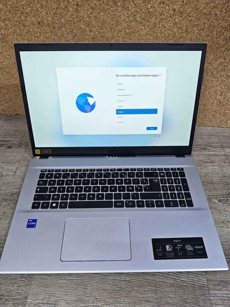 Portátil Acer Aspire 3