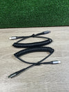 Cable USB C a USB C en espiral SUNGUY