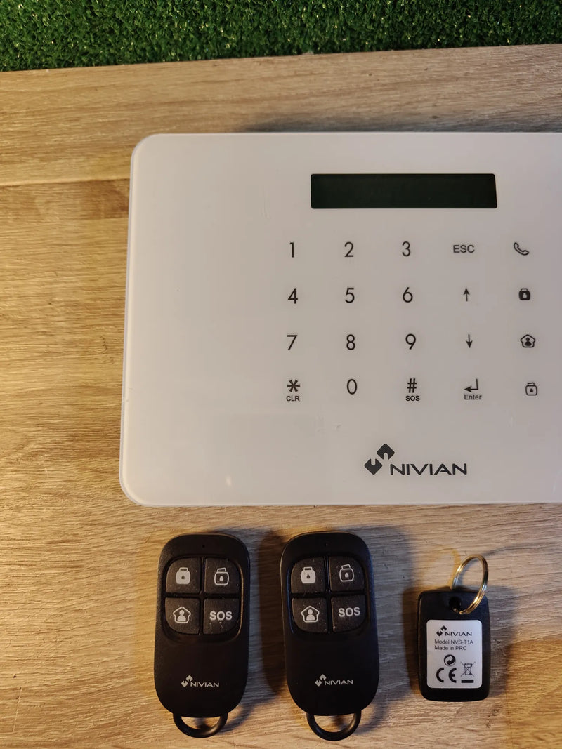 Sistema de Alarma antirrobo para hogar Nivian