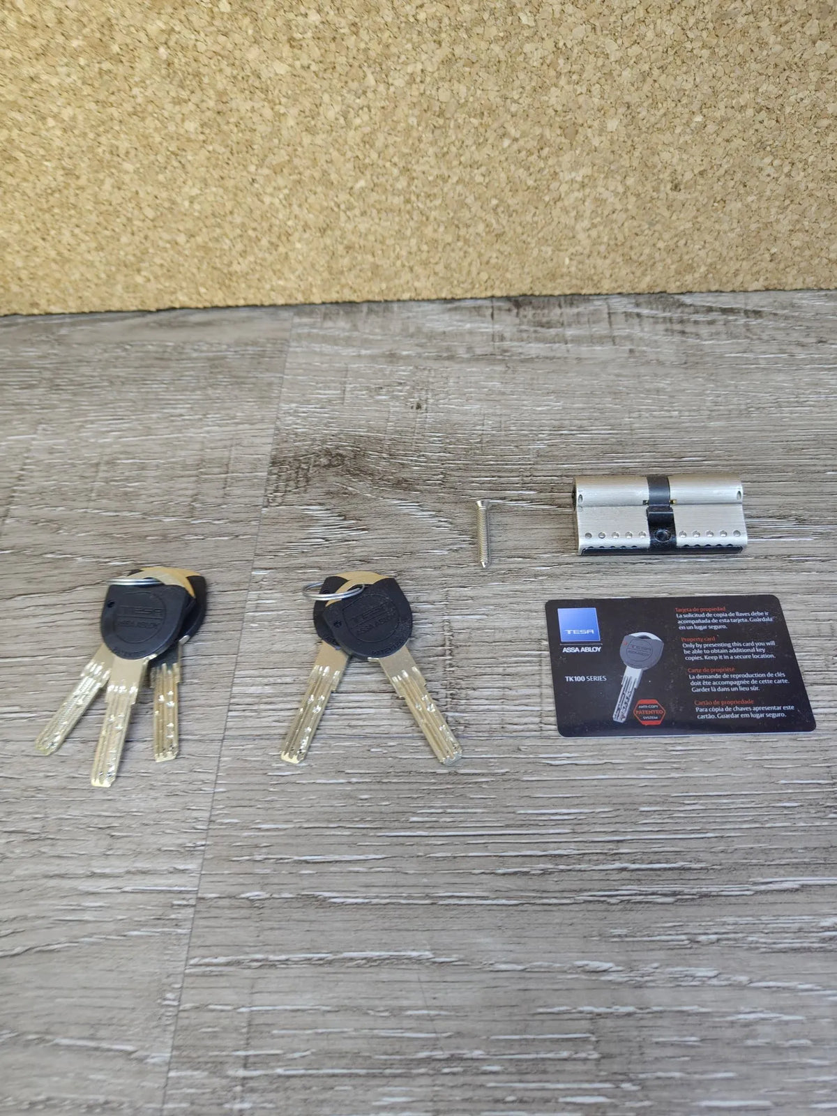 Cilindro de seguridad Tesa Assa Abloy