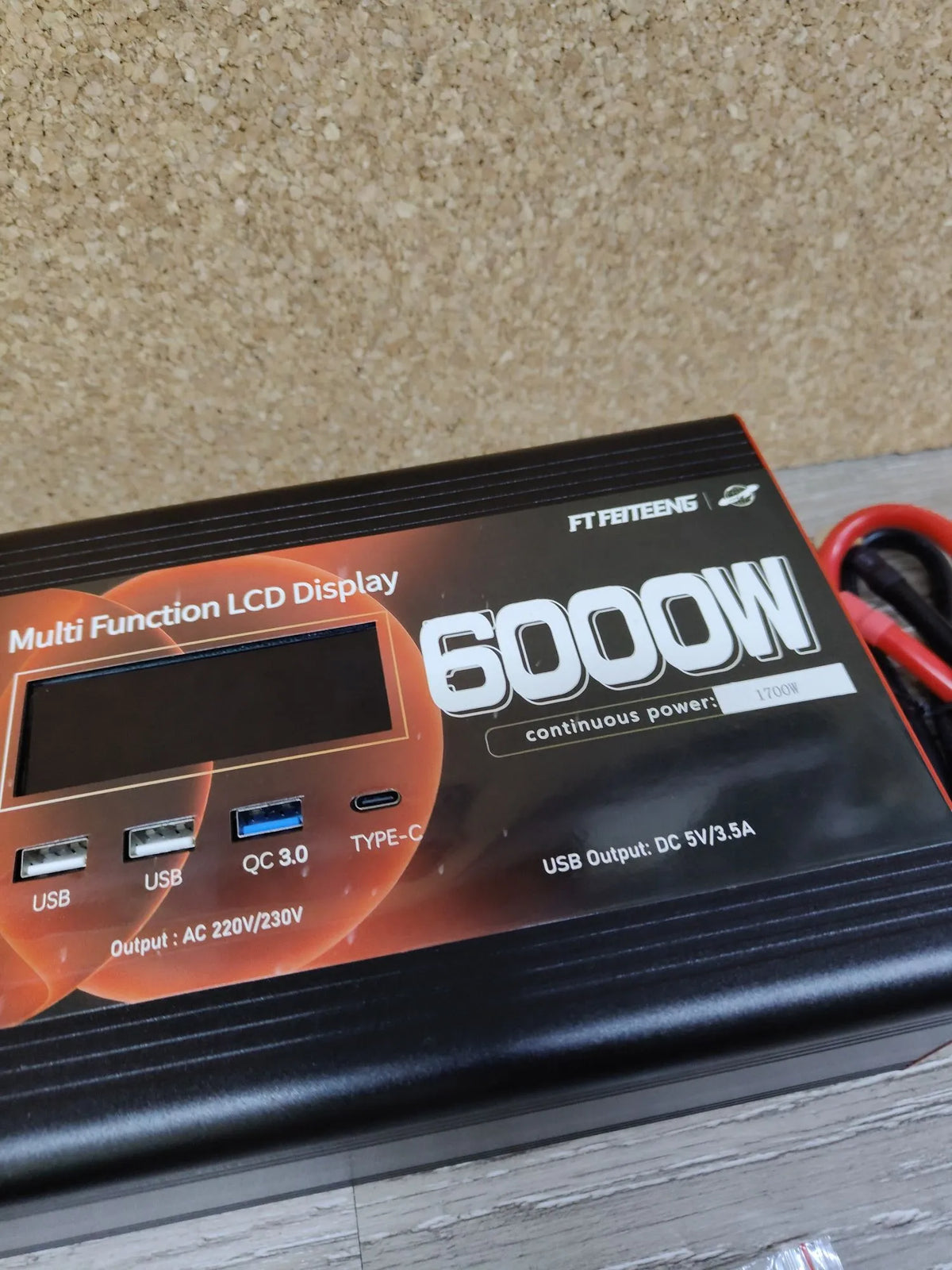 Inversor de 6000w