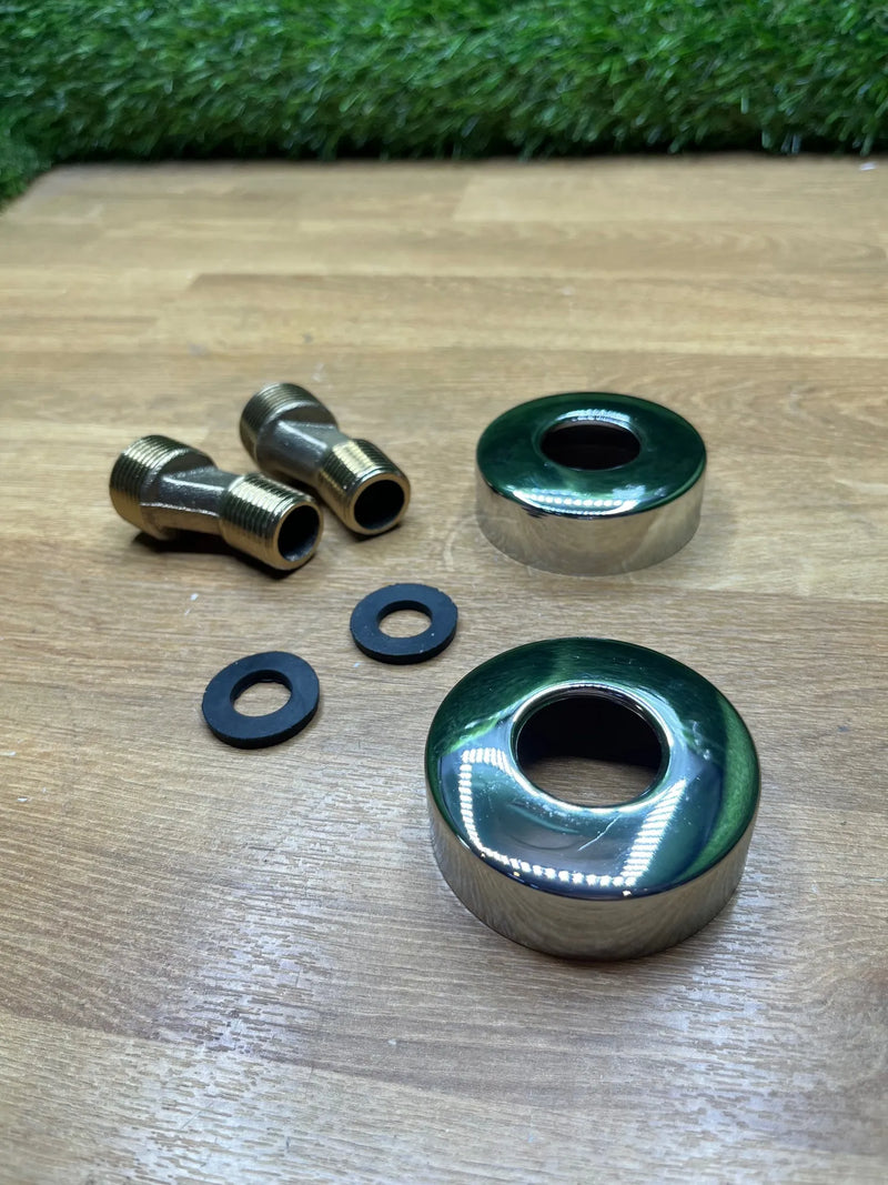 Batería de fregadero de pared Sauco