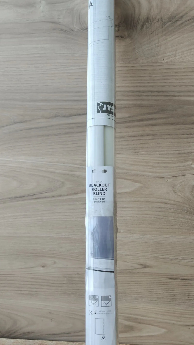 Estor Enrollable Opaco Liso - Blanco Roto, 80 x 175cm