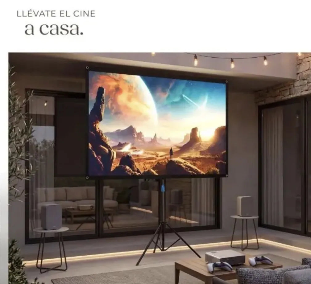 Pantalla de proyección portátil