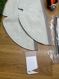 Accesorio de Robot Aspirador de Fregona con Filtro de Cepillo