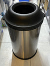 Cubo de basura redondo abierto Amazon Basics