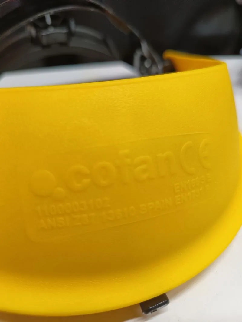 casco de pantalla de protección