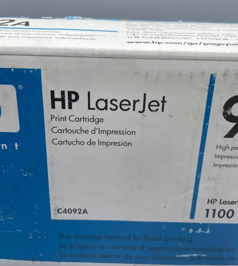 Cartucho de tóner original LaserJet HP 92A negro
