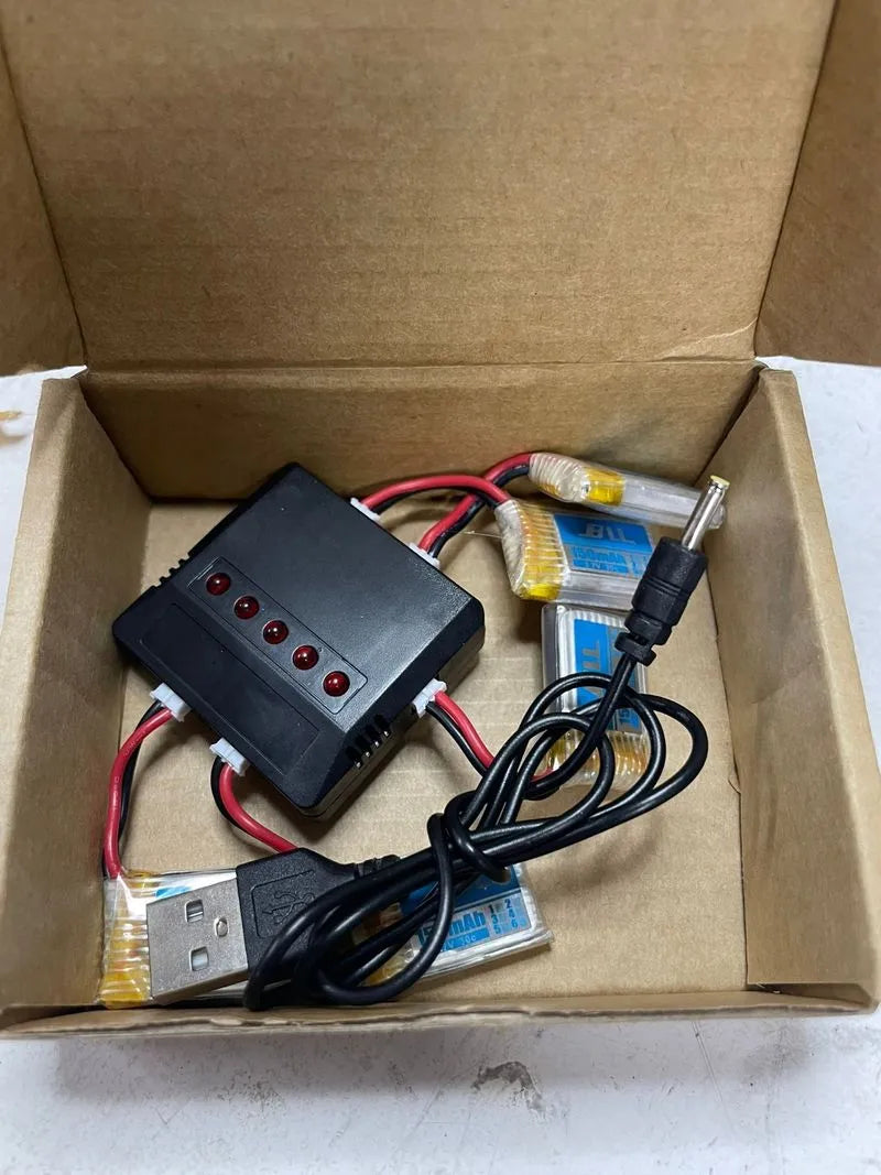 batería Litio y Cargador 5 en 1 para Drone