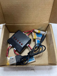 batería Litio y Cargador 5 en 1 para Drone