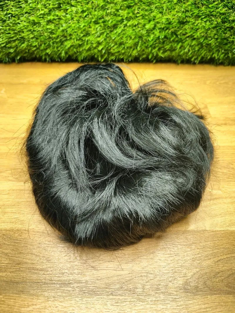 Peluca Negra Rockstar Wig